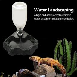 Dispensador de água para répteis comedouro automático para insetos lagarto tartarugas cobra 270F - Image 3