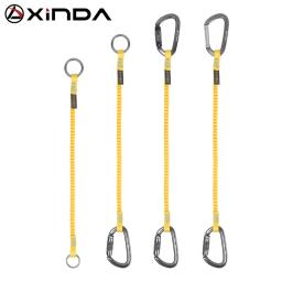 Xinda escalada anti-perda corda elástica estilingue ferramenta de alta altitude anti-queda corda retrátil pendurado fivela miss corda - Image 1