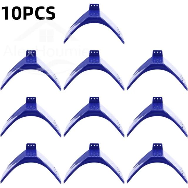 Suporte Flutuante de Plástico para Pássaros, Conjunto com 10 Poleiros para Pombos e Pássaros Dourados