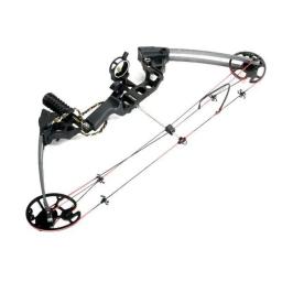 JUNXING-M120 Bow Composto, Riser De Liga De Alumínio Ajustável, High Bow para Caça ao Ar Livre com Arco, Tiro, 20-70Lbs, 30 Lbs, 29 in - Image 3