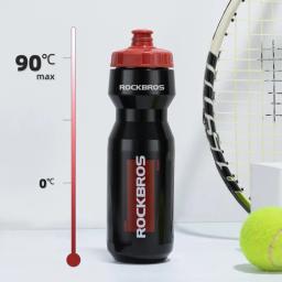 750ml garrafa de água da bicicleta grau alimentício esportes fitness correndo equitação acampamento caminhadas chaleira à prova de vazamento garrafa gaiola - Image 3