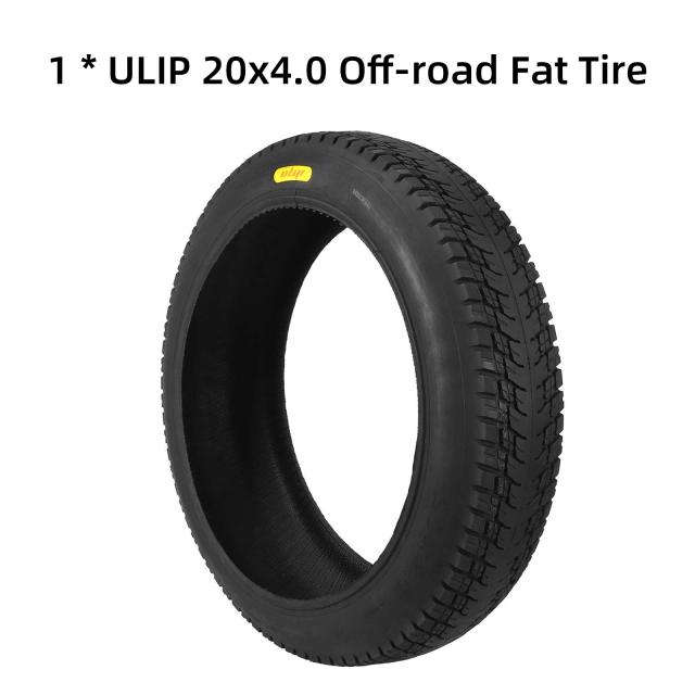 ULIP Pneu Fat Bike 20x4.0 Off-Road Resistente a Perfurações
