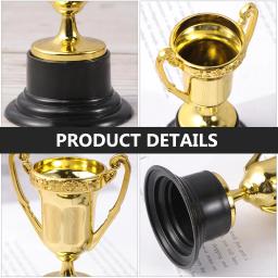 Troféus Troféu Copos para Crianças, Troféu Pequeno, Mini Copo De Plástico, Brinquedo Decorativo, Competição De Recompensas, 4.6X4.6cm, 10Pcs - Image 5