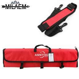 Bolsa Arco Recurvo Portátil, Dobrável, Alça De Ombro, Lona, Esportes, Ao Ar Livre, Tiro Com Arco, Tiro, Caça Acessórios, 1 Pc - Image 1