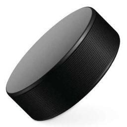 Prática Bola de Hóquei no Gelo, Conveniente, Ambiental, Preto, Clássico, 1Pc - Image 3