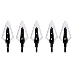 Archery Broadheads para Bow Composto ou Besta, 100Grain Arrow Head, 2 Lâminas, Dicas Point, Acessório, 6 pcs, 12pcs - Image 4