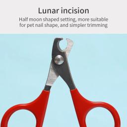 Professional Nail Scissors para Animais de Estimação, Nail Clippers, Toe Claw Trimmer, Grooming Products for Small Puppy Dogs and Cat - Image 5