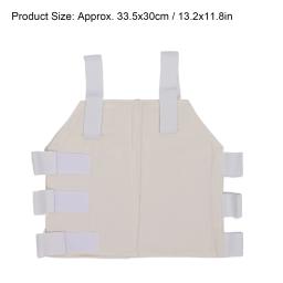 Cinta torácica para tensão muscular, cinta respirável, suporte esterno e tórax, suporte interno, costelas - Image 3