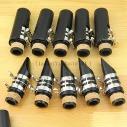 Peças de clarinete: palhetas bucal de clarinete bb + ligadura + tampa - Image 2