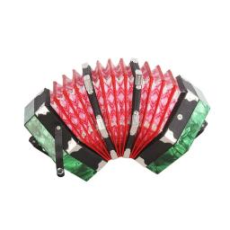 Acordeão com Bolsa de Transporte para Crianças, 40 Reed, Teclado Anglo, Presentes de Instrumento Musical, 20 Botões - Image 2