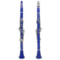 Slade clarinete 17 teclas bb b tom plano instrumento de sopro profissional clarinete baquelite com caixa peças de instrumento musical - Image 4