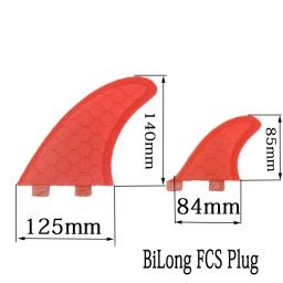 BiLong-Fins Surfboard Set, FCS, MR-2, Grande, Twin + Estabilizador, MR Tri Fins, Quilhas Surf Fin, Construção, Performance Core, 3Pcs Set - Image 3