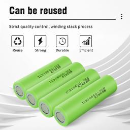 100% original 3.7 v 3500mah 18650 bateria recarregável de lítio para baterias de lanterna para samsung 18650 35e bateria - Image 4