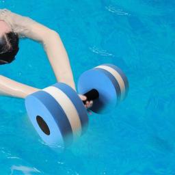 Haltere aquático barra de mão aeróbica aquática treinos exercício aquático halteres esportes aquáticos ferramenta fitness para mulheres crianças - Image 2