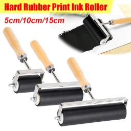 Rolo De Tinta De Borracha Profissional, Ferramenta De Construção De Estampagem, Arte Artesanato Pintura, Acessório De Decoração, Impressão Rígida, 5cm, 10 cm, 15cm - Image 1