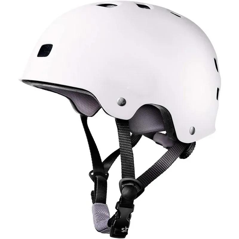 Capacete de skate ajustável para adultos e crianças, capacete de ciclismo, ventilação resistente, scooter multiesportivo, patinação no gelo, patins, adolescente - Image 1