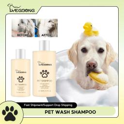 Pet Wash Shampoo para Cães Cabelo, Remove ácaros, Flea Killer, Remove odores, Desodorizante, Coceira, Anti Flea, Hidratante - Image 1