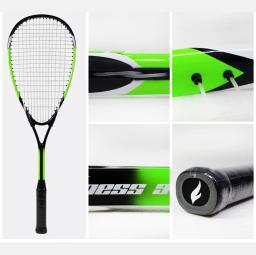 Fangcan-Profissional Squash Raquete com Carry Bag, Alumínio, Material De Fibra De Carbono, Treinamento Esportivo, Iniciante - Image 1