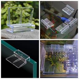 Acrílico Aquarium Fish Tank Clips, Suporte de Tampa de Vidro, Aquário Filtro Lâmpada Stand, Acessórios Titular, 4mm, 5mm, 6mm, 8mm, 10mm, 12mm, 15mm, 19 milímetros - Image 4