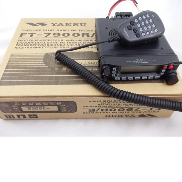 Yaesu FT-7900R Transceptor FM Banda Dupla 50W Alta Potência 2 Metros 70cm Rádio Amador