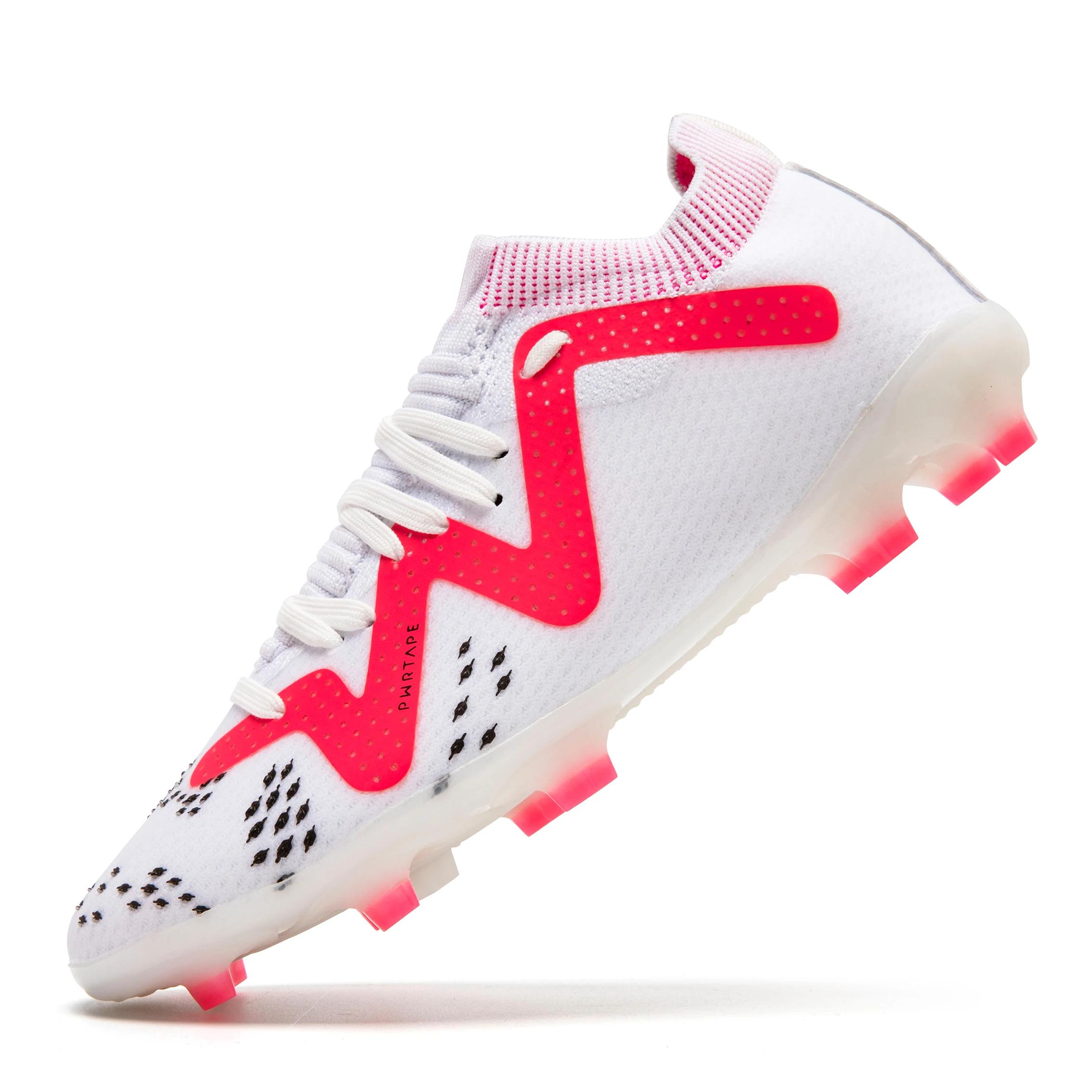 Tênis de futebol antiderrapante masculino, chuteiras de gramado de alta qualidade para crianças, botas de futebol TF e FG, 35-45 - Image 1