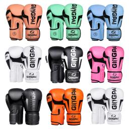 Luvas de boxe profissionais para homens e mulheres, Sanda, Muay Thai, lutando, saco de perfuração, Kickboxing, alta qualidade, 6 oz, 8 oz, 10 oz, 12oz - Image 3