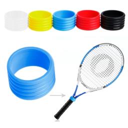 Conjunto anéis borracha para raquete antiderrapante, para badminton, squash, bastão beisebol - Image 5