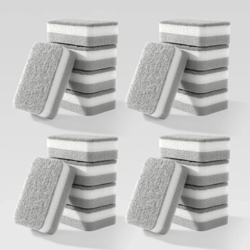 Kit de Esponjas de Limpeza Dupla Face, Pan Pot Limpeza e Manutenção Esponjas de Lavagem, Esfregão Doméstico, Escova de Ferramentas, 20Pcs - Image 1