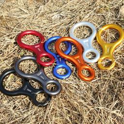 Descender para escalada ao ar livre, dispositivo de controle descida, Drop Shipping, 8 Shape - Image 2