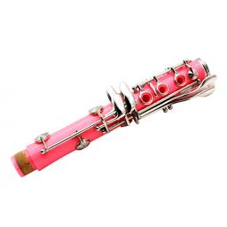 SLADE-Clarinete Portátil com 6 Anéis, Instrumentos Profissionais de Sopros, Clarinetto Rosa, Bb, 17 Chaves - Image 6