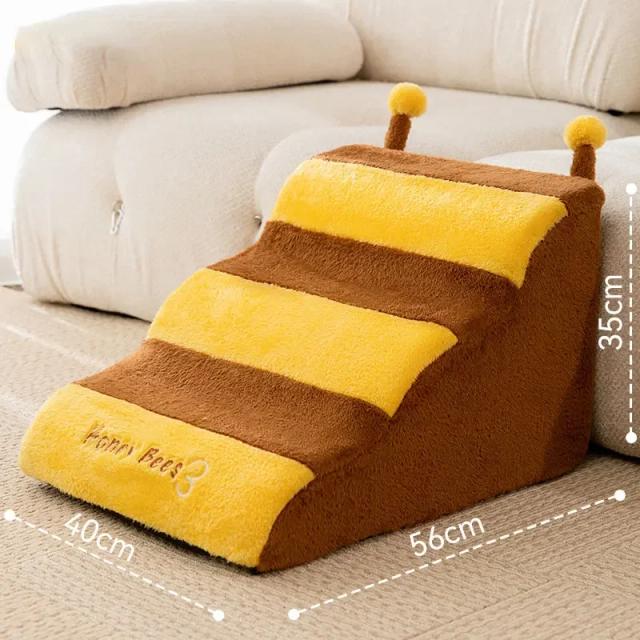 Casa para cães escadas para animais de estimação 2/3 passos escadas para cães pequenos gato rampa para animais de estimação escada antiderrapante removível cães cama escadas suprimentos para animais de estimação