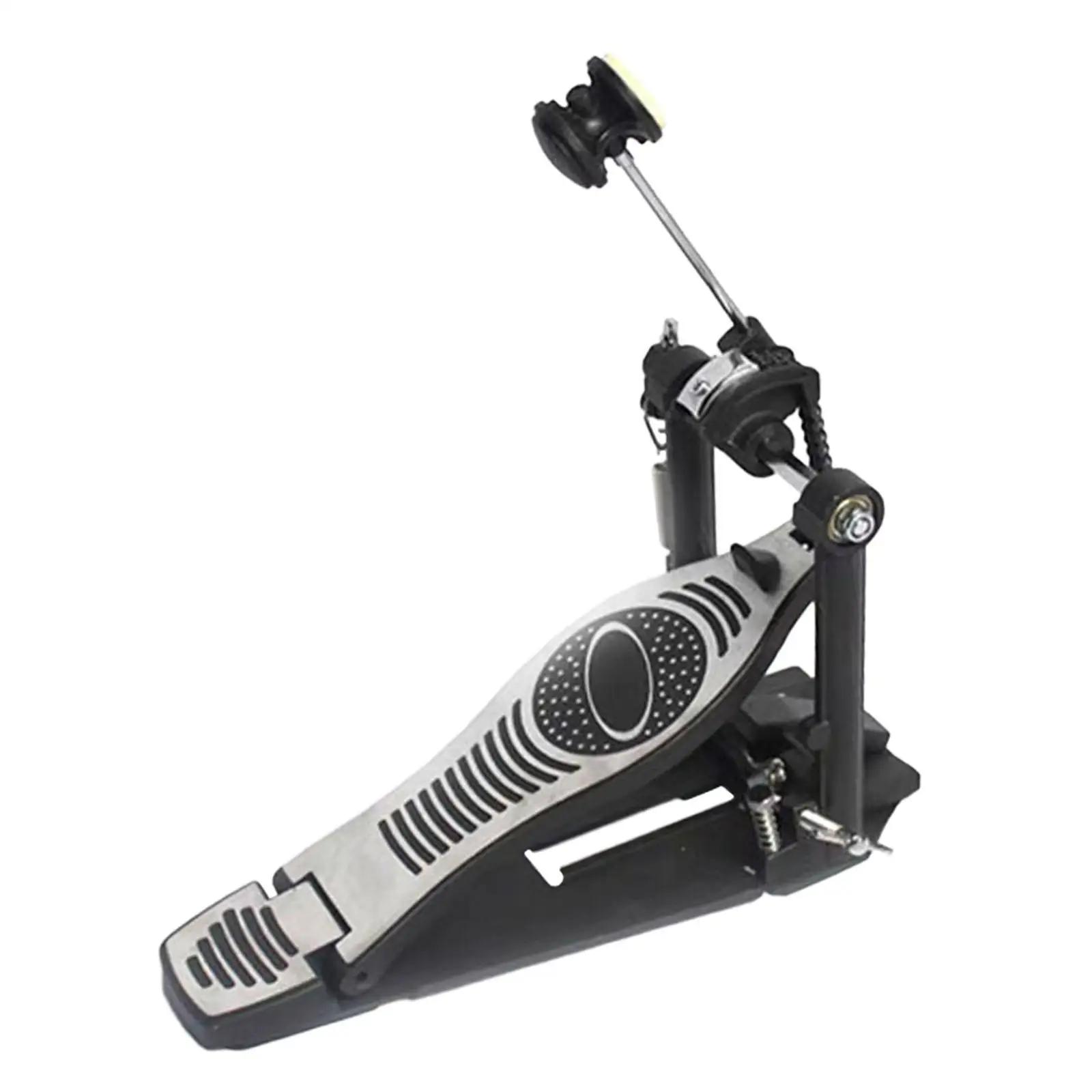 Profissional bumbo Pedal para bateria eletrônica, totalmente ajustável, Heavy Duty, único pedal da bateria, Drum substituição prática - Image 1