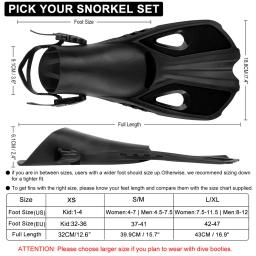 Barbatanas de snorkel nadadeiras de mergulho curto sapo sapatos teia de pato ajustável silicone tamanho de viagem salto aberto adulto das mulheres dos homens juventude criança - Image 6