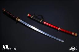 Samurai Espada Modelo Katana, Faca De Metal, Action Figure Acessórios, Pingente De Caixa De Presente, 12 ", 1, 6 Escala, Em Stock, LS2022-10 - Image 2