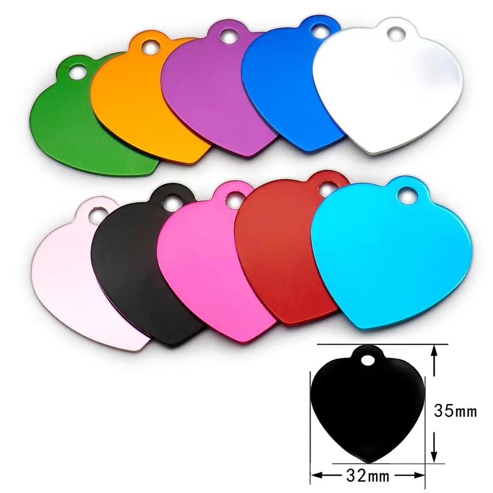 Personalizado Dog Name Plate Pingente, Pet ID Tag, Acessórios Collar personalizado, Atacado, 100Pcs - Image 1