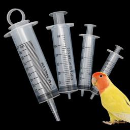 Seringa de alimentação de aves domésticas, animal de estimação, papagaio, pombo, codorna, imaturo, animal, acessórios, 10 ml, 20 ml, 60 ml, 100ml - Image 1