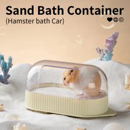Recipiente De Banho De Areia para Pequenos Animais De Estimação, Caixa Do Banheiro, Cobaia Toalete, Mouse, Gaiola Gerbille, Brinquedo Da Casa, Acessórios De Hamster, Suprimentos - Image 1