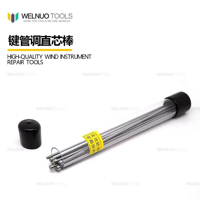 Instrumento de sopro Repair Tool, Flauta Black Pipe Saxophone Tool, Key Tube Bending e alisamento Core Rod, 13 Especificações - Image 1