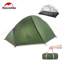 Naturehike barraca de ciclismo para 1 pessoa, ultraleve, barraca de acampamento, à prova d'água, abrigo solar, viagem ao ar livre, caminhadas, 4 estações - Image 1