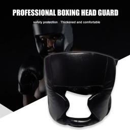 Capacete de Boxe Completo para Homens e Mulheres, Espessado, Karatê, Muay Thai, Protetor de Cabeça de Treinamento, Equipamento de Ginástica, Taekwondo, Adulto - Image 1