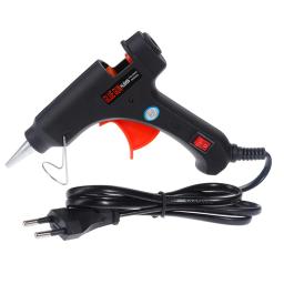 Oimg 20w pistola de cola quente mini pistolas industriais domésticas temperatura de calor ferramenta de reparo termoelétrico uso varas de cola de 7mm - Image 4