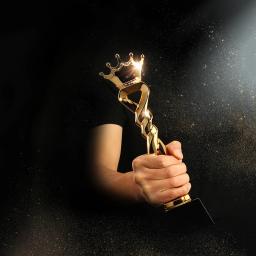Cristal de ouro coroa troféu vendas campeão comapny eventos prêmios festa presentes lembrança livre personalizado gravura logotipo peronalidade - Image 2