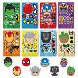 Super-herói Avengers Birthday Party Supplies, Pulseiras, Adesivos, Máscara para Crianças, Menino Pinata, Goody Bag Fillers, Super Hero Party Favors - Image 2