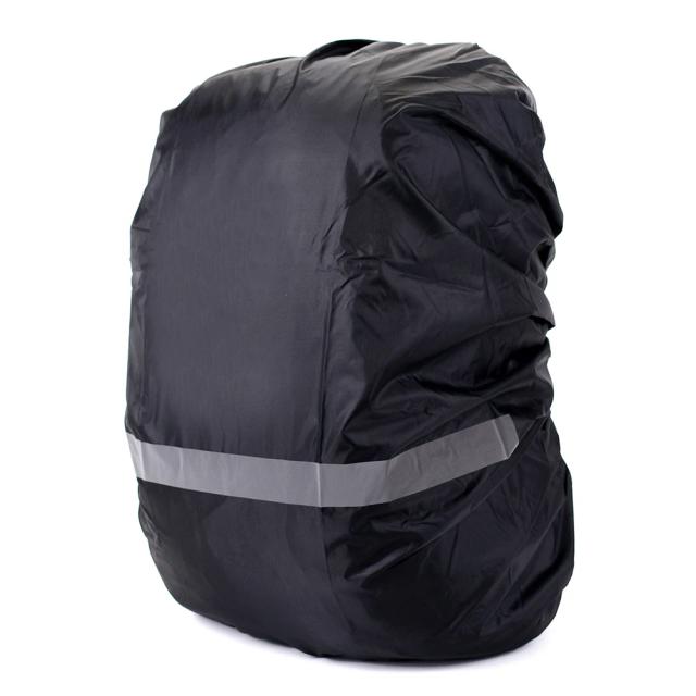 Mochila Dobrável de 10-70L com Capa de Chuva à Prova d'Água e Tiras Reflexivas para Viagens e Caminhadas ao Ar Livre