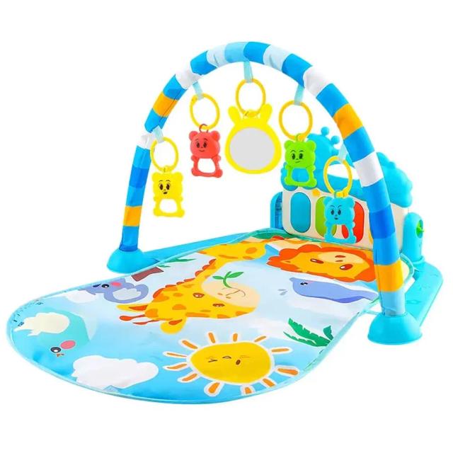Baby Music Rack Play Mat Tapete de Atividade Musical Ginásio de Brincar