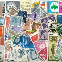 Selos postais mundiais com Post Mark, Diferentes País Old Stamp Lot, Lembrança Gift Set, Não Repetido, Coleção - Image 3