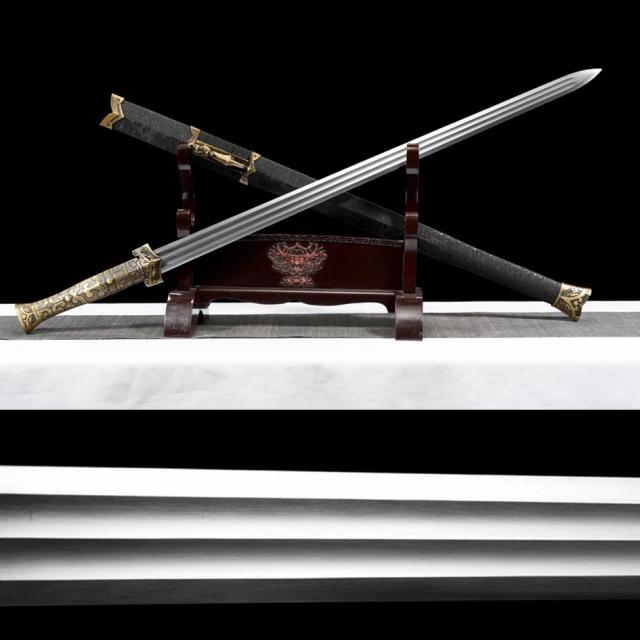 Katana Samurai Afiada de Aço Real de 101 cm - Espada Medieval Ideal para Artes Marciais e Luta Ninja
