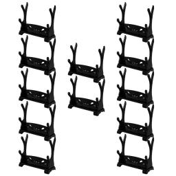 Agregado familiar Espada Rack de Armazenamento, Espada Stand, Toy Display, Wall Mounted, Roupas Espadas Titular, Samurai Prateleira Pequeno, Bracket Braços, 12 pcs - Image 6