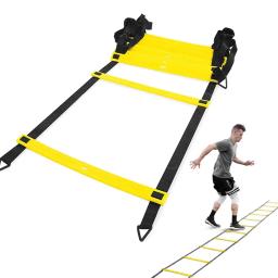 Equipamento De Escada De Agilidade Correias De Nylon Para Treinamento De Velocidade E Esportes, Treinamento De Futebol De Flexibilidade, Escada De Energia - Image 1