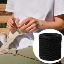Raffia para artesanato, Fio de Raffia Natural para Embrulho Fio de malha Textura fosca Fitas de papel para chapéu, DIY - Image 3